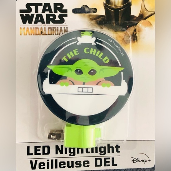 2pack Star‎ Wars Mandalorian LED nightlight new - Picture 2 of 7